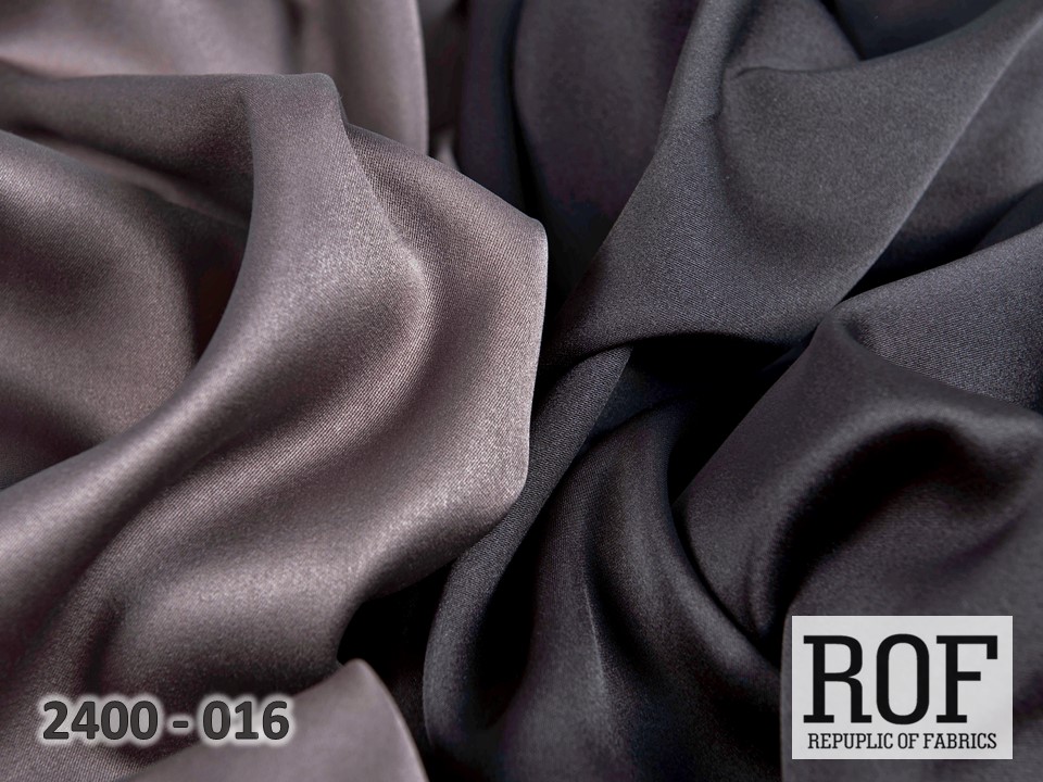 Портьера - двухцветный Блэкаут "Палермо" (Шоколадный / Венге)