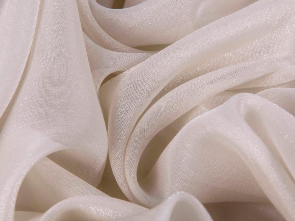 Тюль под батист с отблеском (Кофейный оттенок)