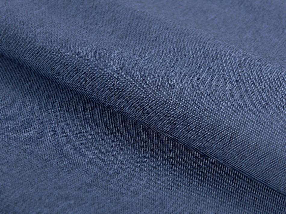 Портьера под лен "Орлеан" (Синий оттенок)