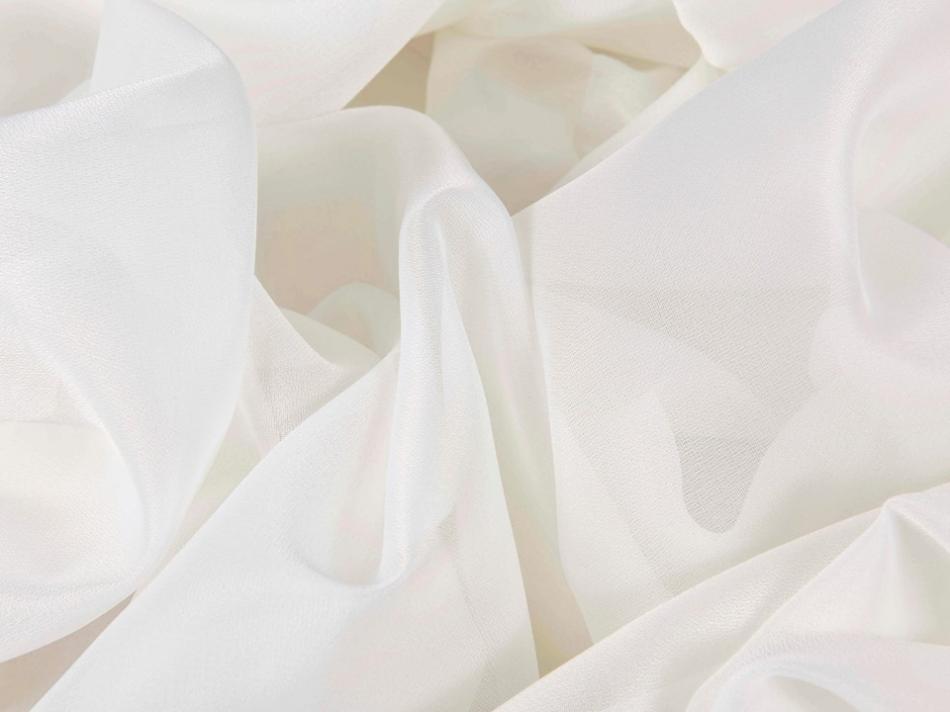 Тюль - облегченный креп (Сливочный оттенок)