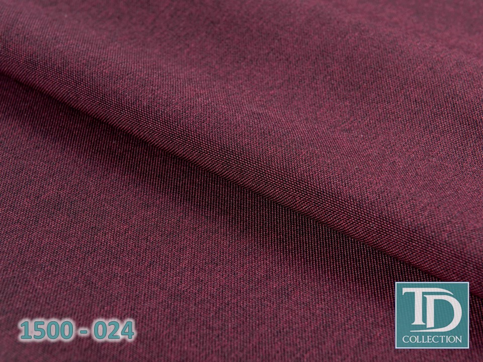 Портьера под лен "Орлеан" (Винный оттенок)