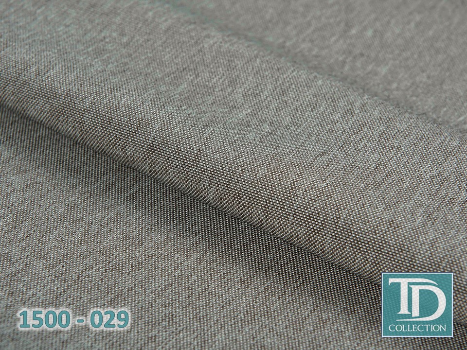 Портьера под лен "Орлеан" (Дымчато-серый оттенок)