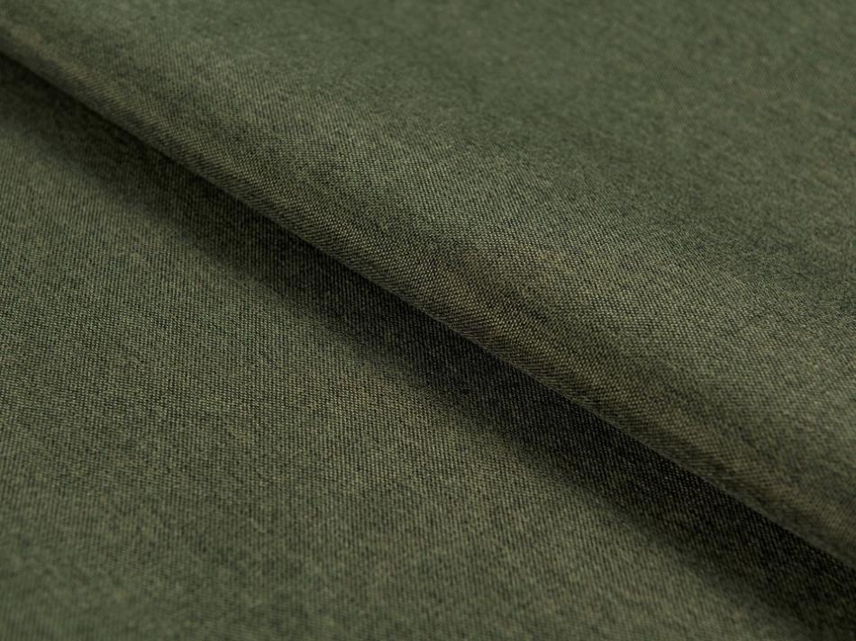 Портьера под лен "Орлеан" (Темно-оливковый оттенок)