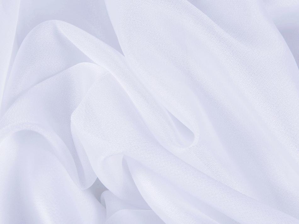 Тюль - облегченный креп (Белый оттенок)