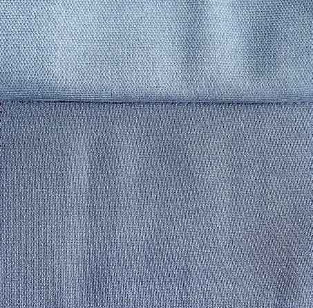 Портьера с фактурным плетением "Батерст" (Пепельно-синий оттенок)