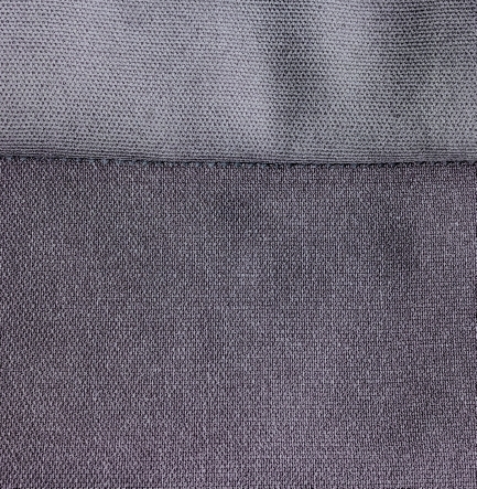 Портьера с фактурным плетением "Батерст" (Серо-сиреневый оттенок)