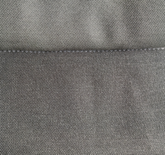 Портьера с фактурным плетением "Батерст" (Графитовый оттенок)