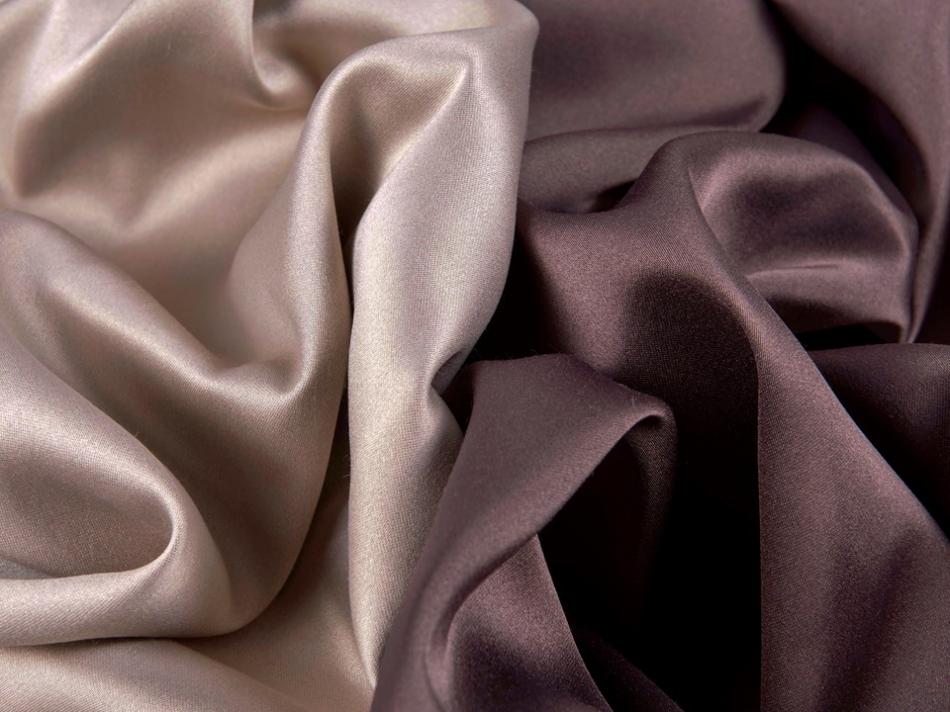 Портьера - двухцветный Блэкаут "Палермо" (Тепло-бежевый / Молочный шоколад)