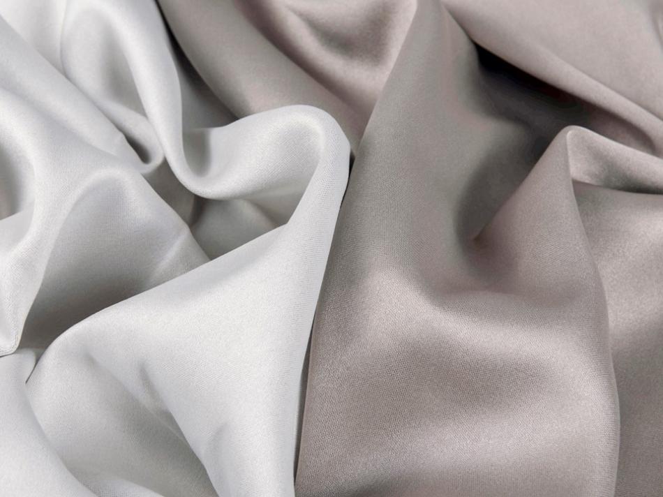 Портьера - двухцветный Блэкаут "Палермо" (Серебристый / Дымчатый)