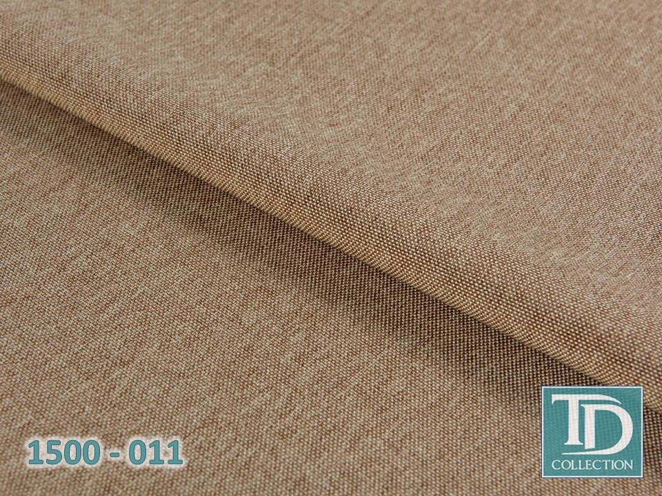 Портьера под лен "Орлеан" (Горчично-бежевый  оттенок)