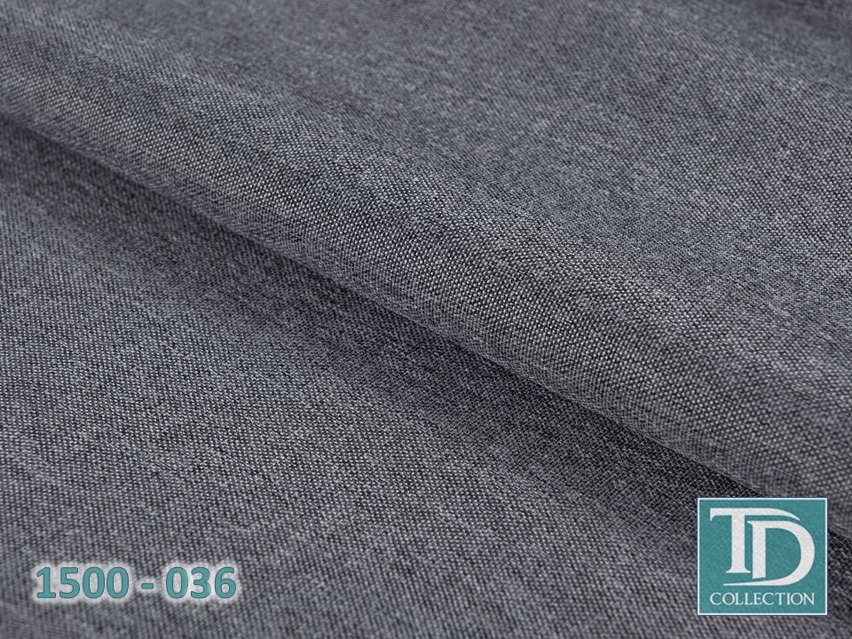 Портьера под лен "Орлеан"(Серо-графитовый оттенок)