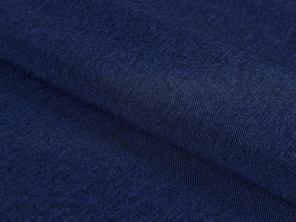 Портьера под лен "Орлеан" (Темно-синий оттенок)