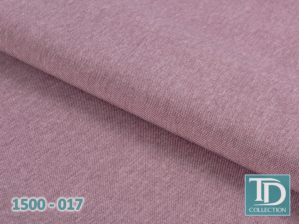 Портьера под лен "Орлеан" (Пепельно-розовый оттенок)