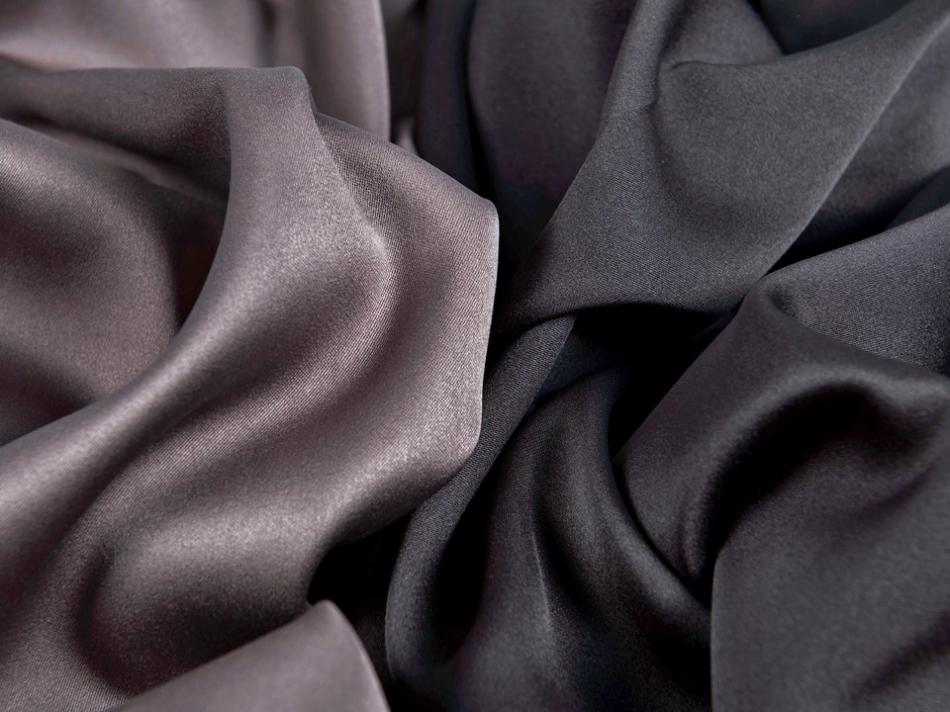 Портьера - двухцветный Блэкаут "Палермо" (Шоколадный / Венге)