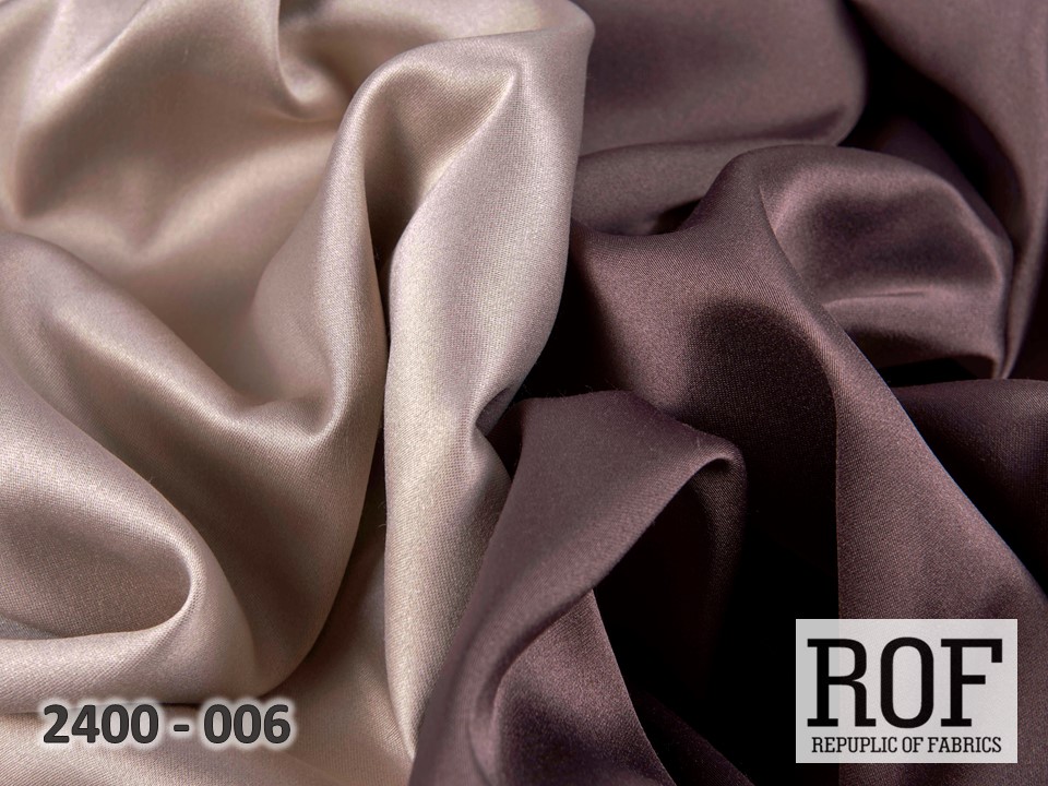 Портьера - двухцветный Блэкаут "Палермо" (Тепло-бежевый / Молочный шоколад)