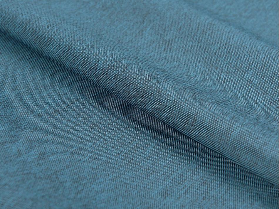 Портьера под лен "Орлеан"(Сине-графитовый оттенок)