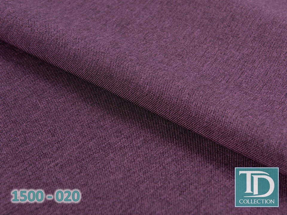 Портьера под лен "Орлеан" (Лиловый  оттенок)