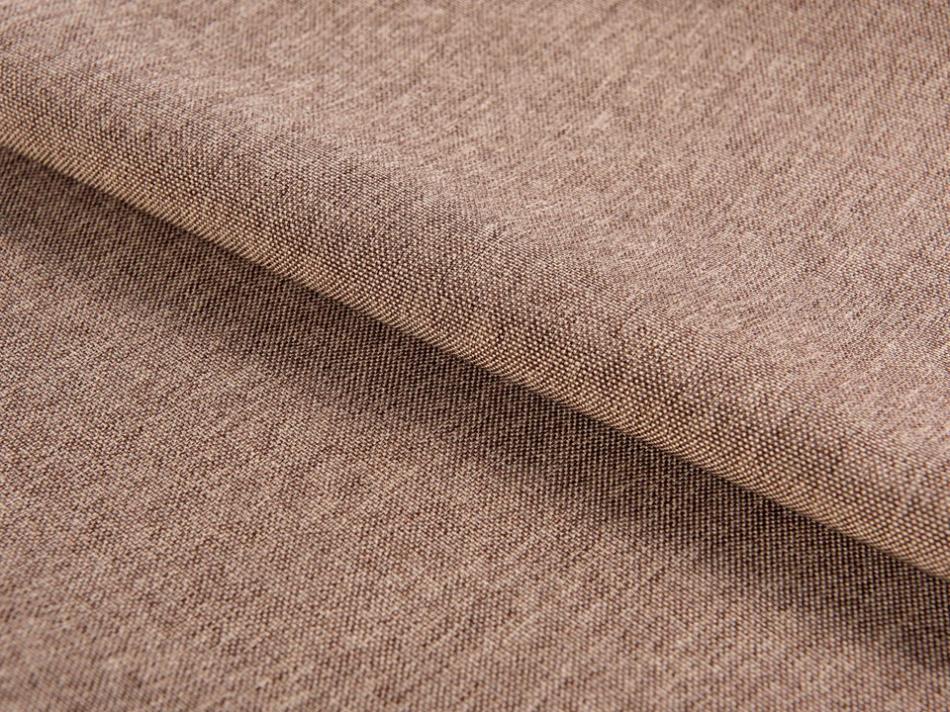 Портьера под лен "Орлеан" (Ореховый оттенок)