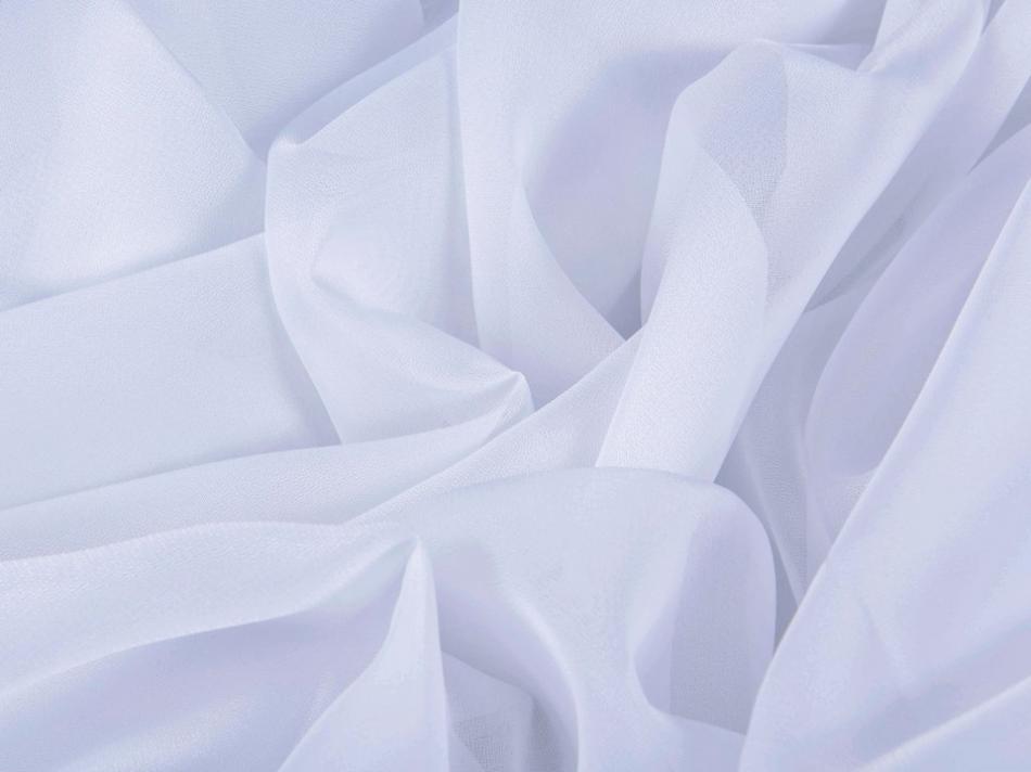 Тюль - облегченный креп (Белый оттенок)