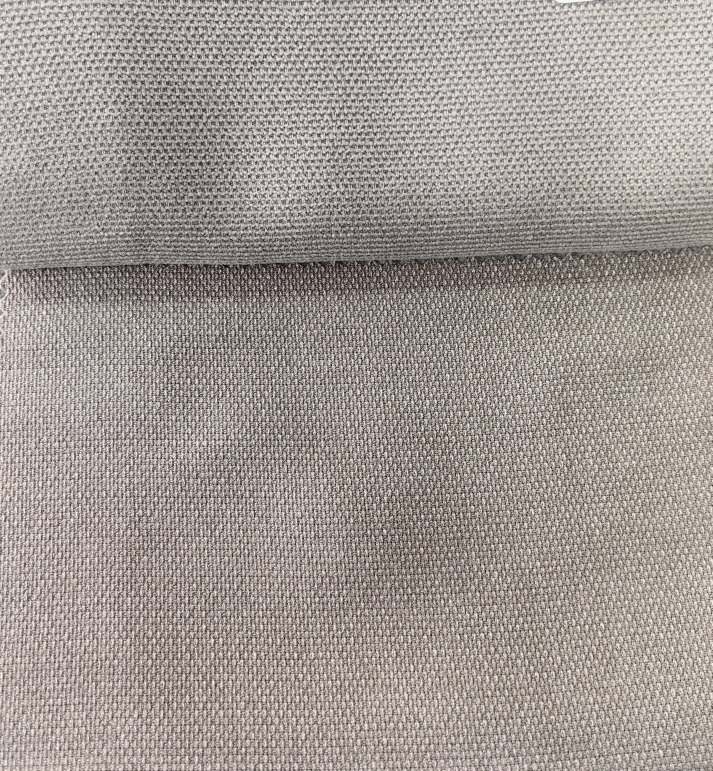 Портьера с фактурным плетением "Батерст" (Серо-бежевый оттенок)