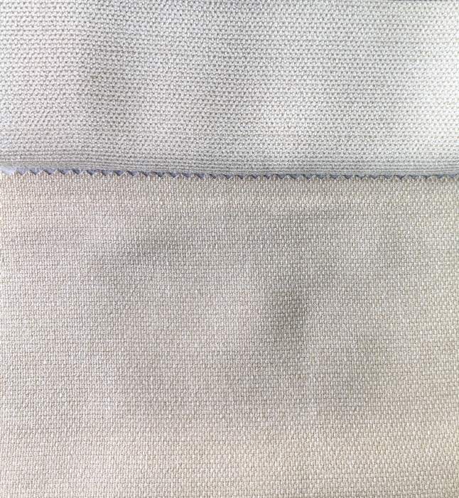 Портьера с фактурным плетением "Батерст" (Палевый оттенок)