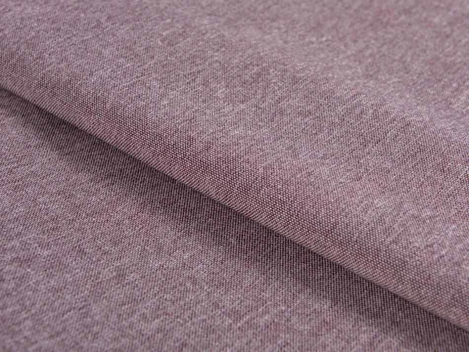 Портьера под лен "Орлеан" (Серо-брусничный оттенок)