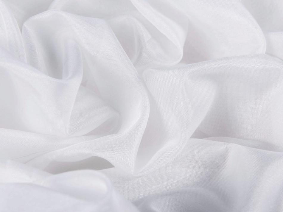Тюль - плотный батист (Белый оттенок)