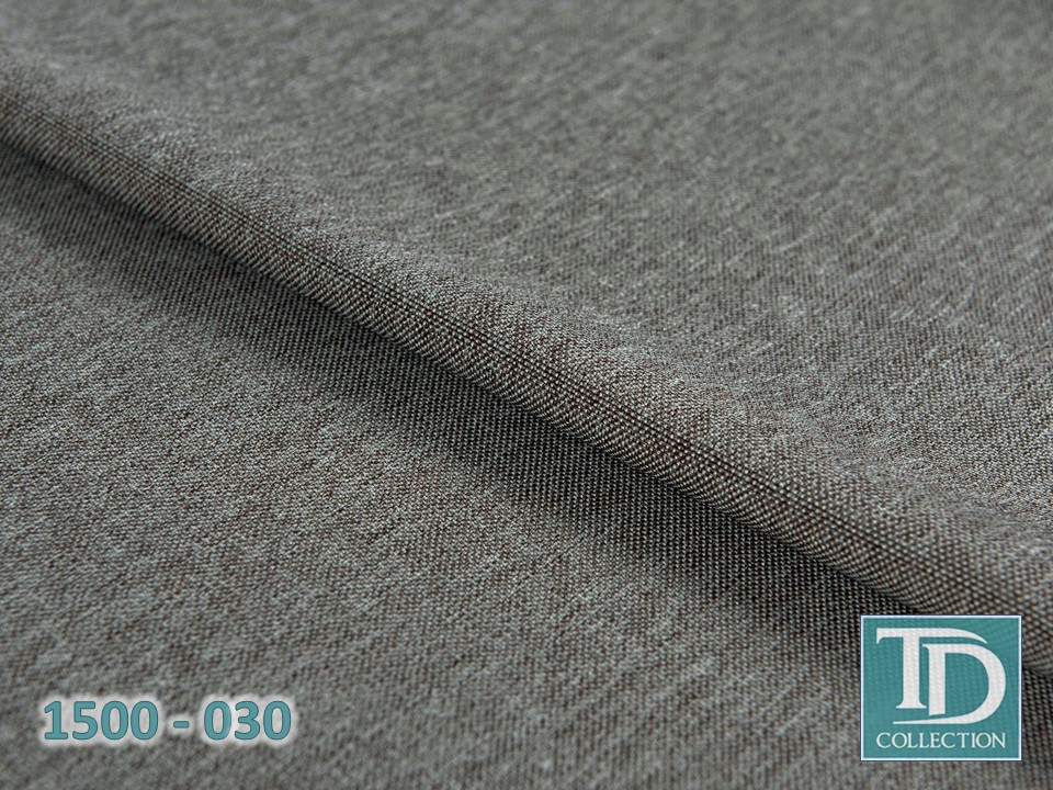 Портьера под лен "Орлеан" (Серо-кофейный оттенок)