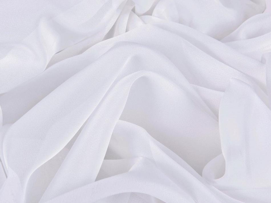 Тюль - облегченный креп (Молочный оттенок)