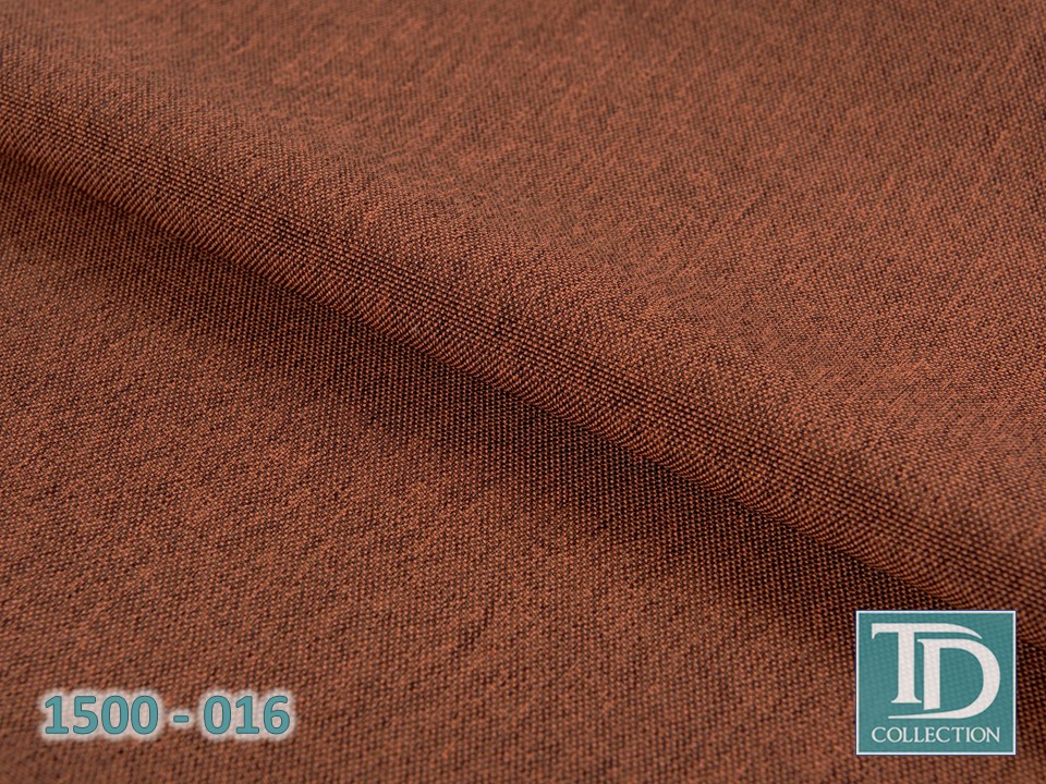 Портьера под лен "Орлеан" (Терракотовый оттенок)