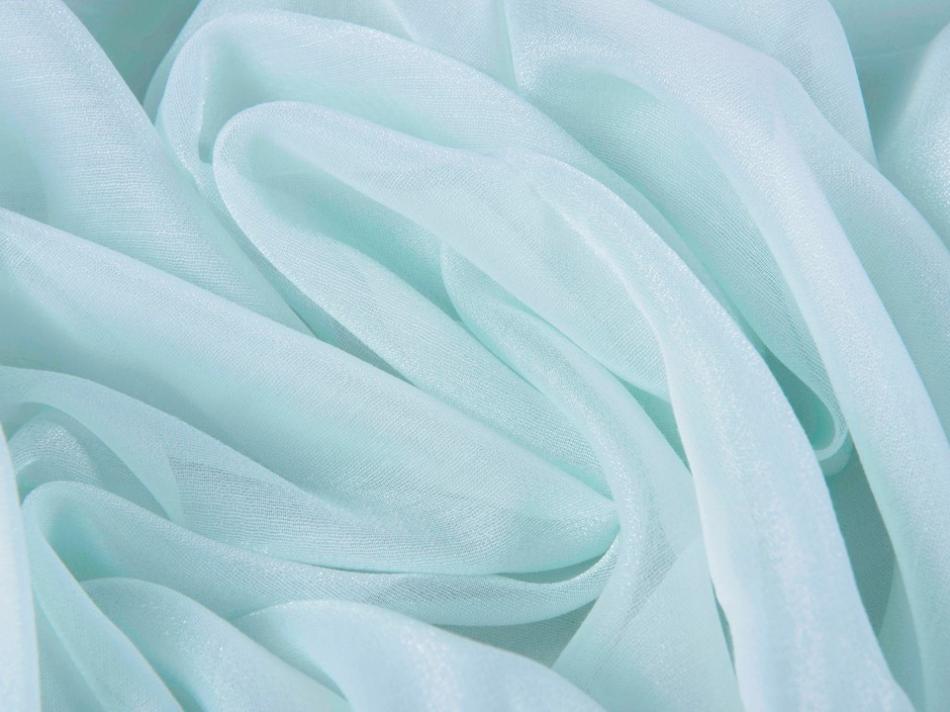 Тюль под батист с отблеском (Бирюзовый оттенок)
