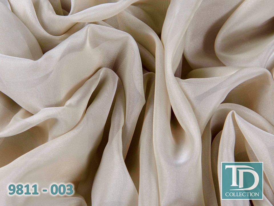 Тюль - микровуаль (Тепло-бежевый оттенок)