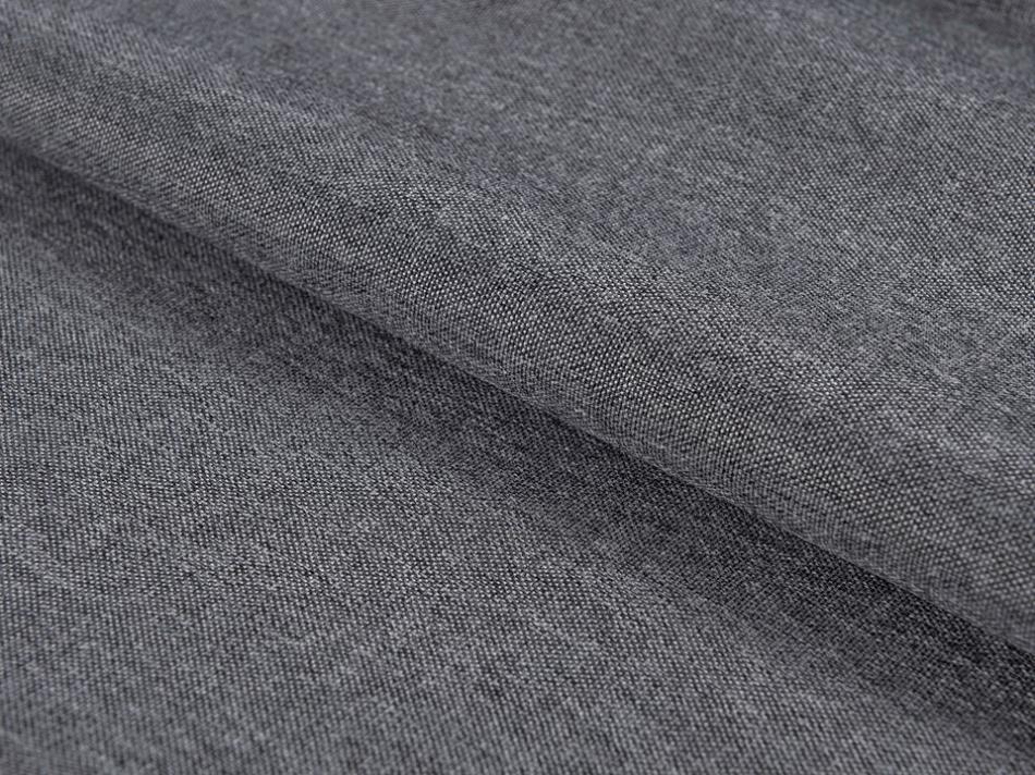 Портьера под лен "Орлеан"(Серо-графитовый оттенок)