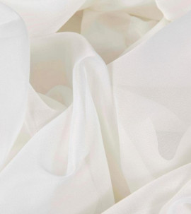 Тюль - облегченный креп (Сливочный оттенок)