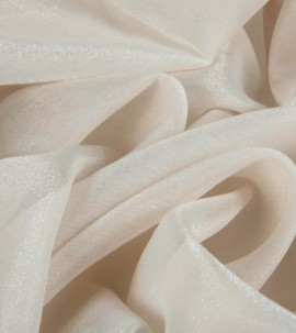 Тюль под батист с отблеском (Бежевый оттенок)