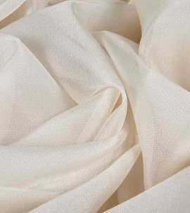 Тюль - облегченный креп (Сливочный оттенок)