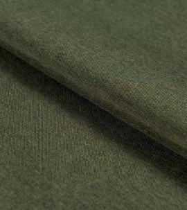 Портьера под лен "Орлеан" (Темно-оливковый оттенок)