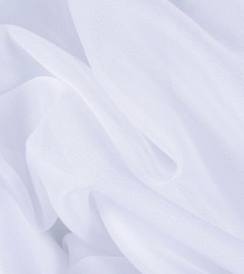 Тюль - облегченный креп (Белый оттенок)