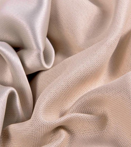 Портьера блэкаут c фактурой "Рогожка" (Сливочный оттенок)