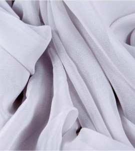 Тюль - облегченный креп (Светло-серый оттенок)