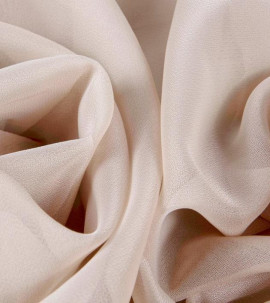 Тюль - облегченный креп  (Кофейный оттенок)