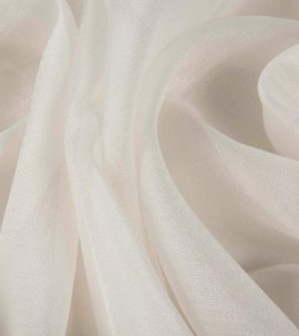 Тюль под батист с отблеском (Сливочный оттенок)
