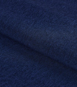 Портьера под лен "Орлеан" (Темно-синий оттенок)