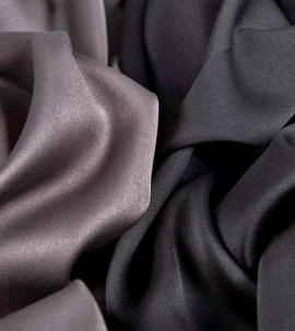 Портьера - двухцветный Блэкаут "Палермо" (Шоколадный / Венге)