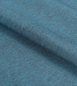 Портьера под лен "Орлеан"(Сине-графитовый оттенок)