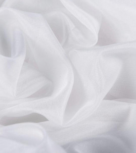 Тюль - плотный батист (Белый оттенок)