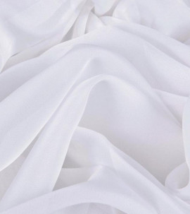 Тюль - облегченный креп (Молочный оттенок)