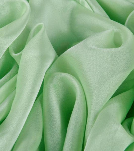 Тюль - облегченный креп (Салатовый оттенок)