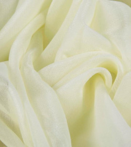 Тюль под батист с отблеском (Лимонный оттенок)