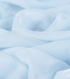 Тюль под батист с отблеском (Голубой оттенок)